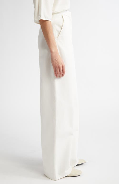 Fforme Strider High-rise Wide-leg Jeans In White