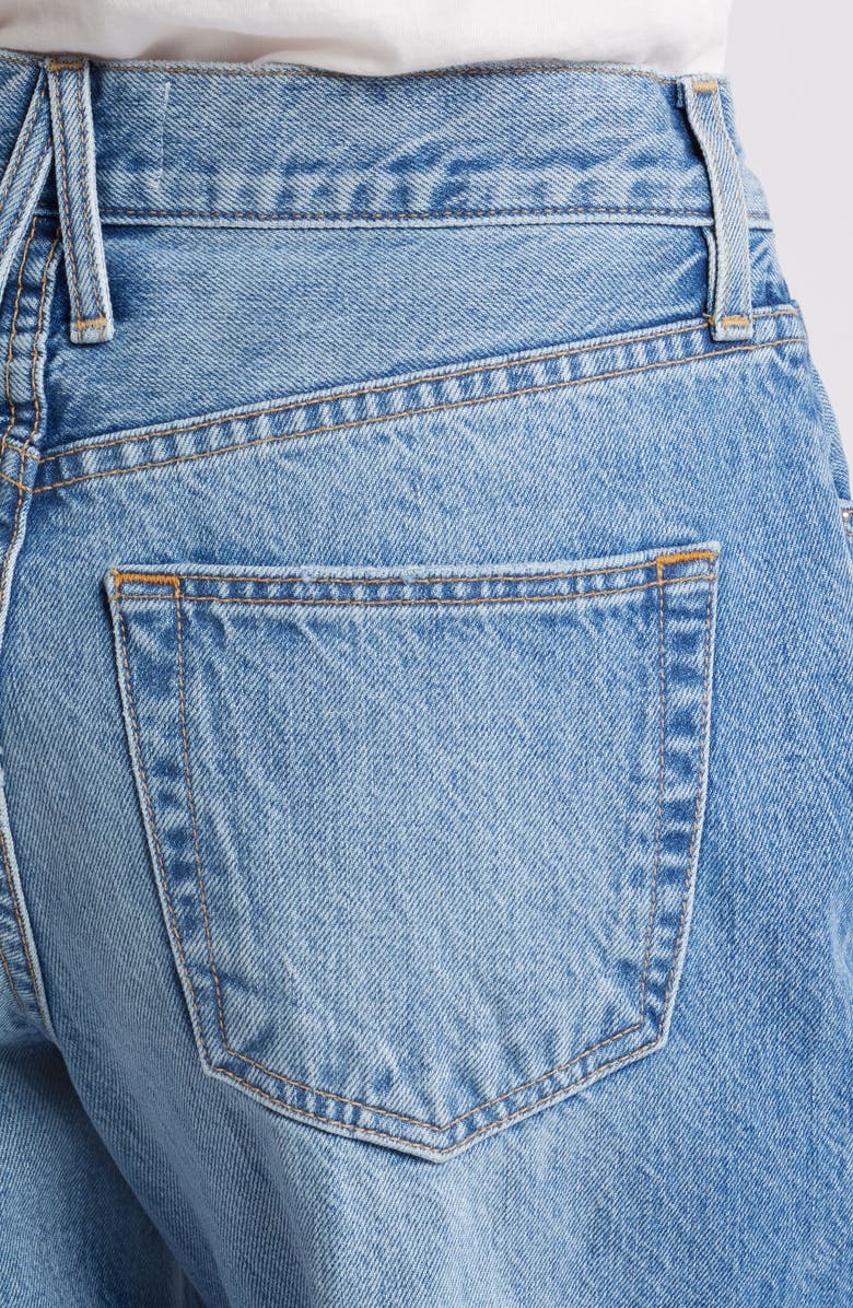 SLVRLAKE Selena High Waist Organic Cotton Wide Leg Jeans, Alternate, color, 