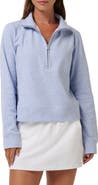 TravisMathew Cloud Half Zip Pullover