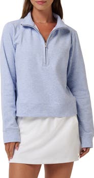 TravisMathew Cloud Half Zip Pullover