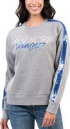 G-III 4HER BY CARL BANKS Women's G-III 4Her by Carl Banks Gray New York Rangers Penalty Box Pullover Sweatshirt