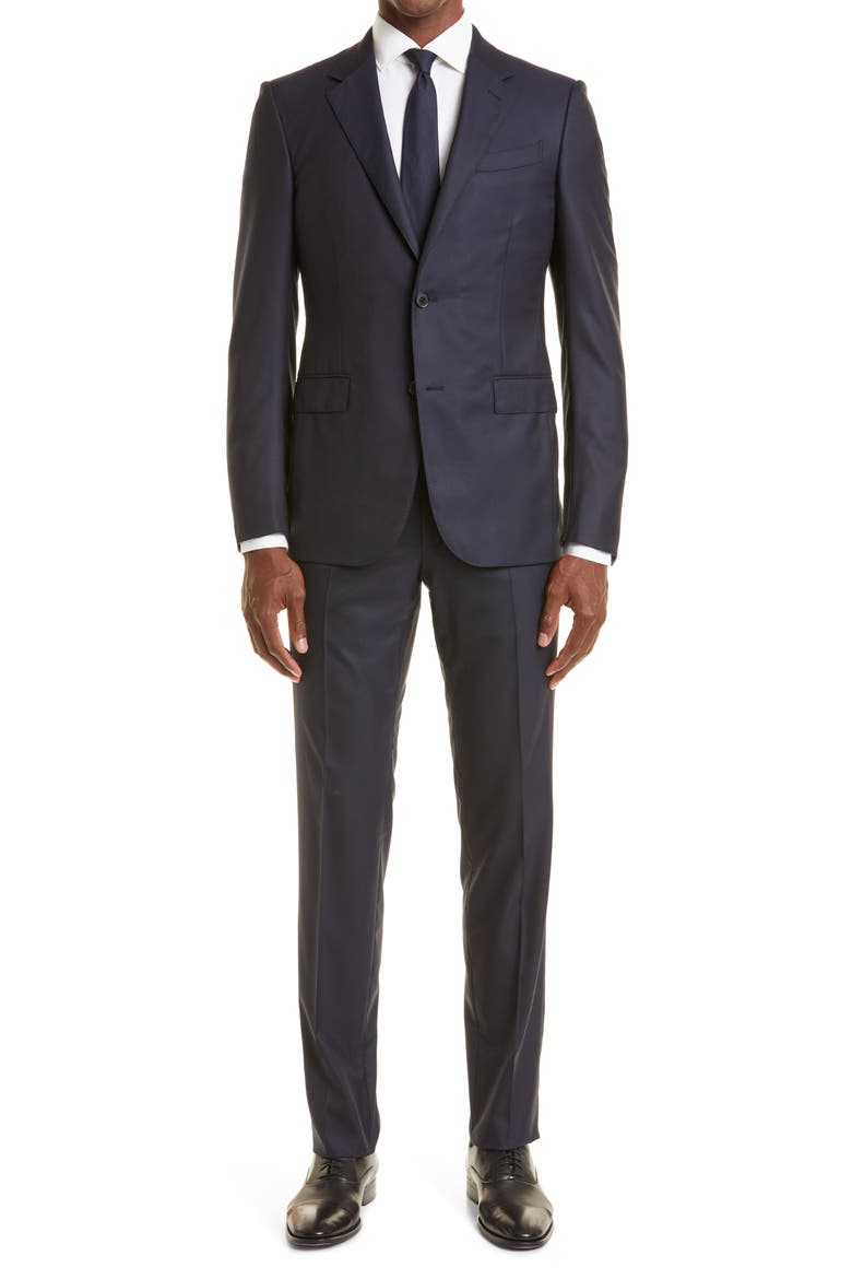 Regular Fit Navy Blue 15milmil15 Wool Suit (Men) | Nordstrom