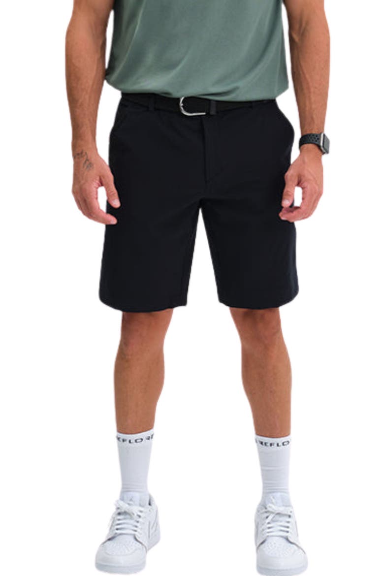 Icarian 4-way Stretch Modern Short, Main, color, Caviar
