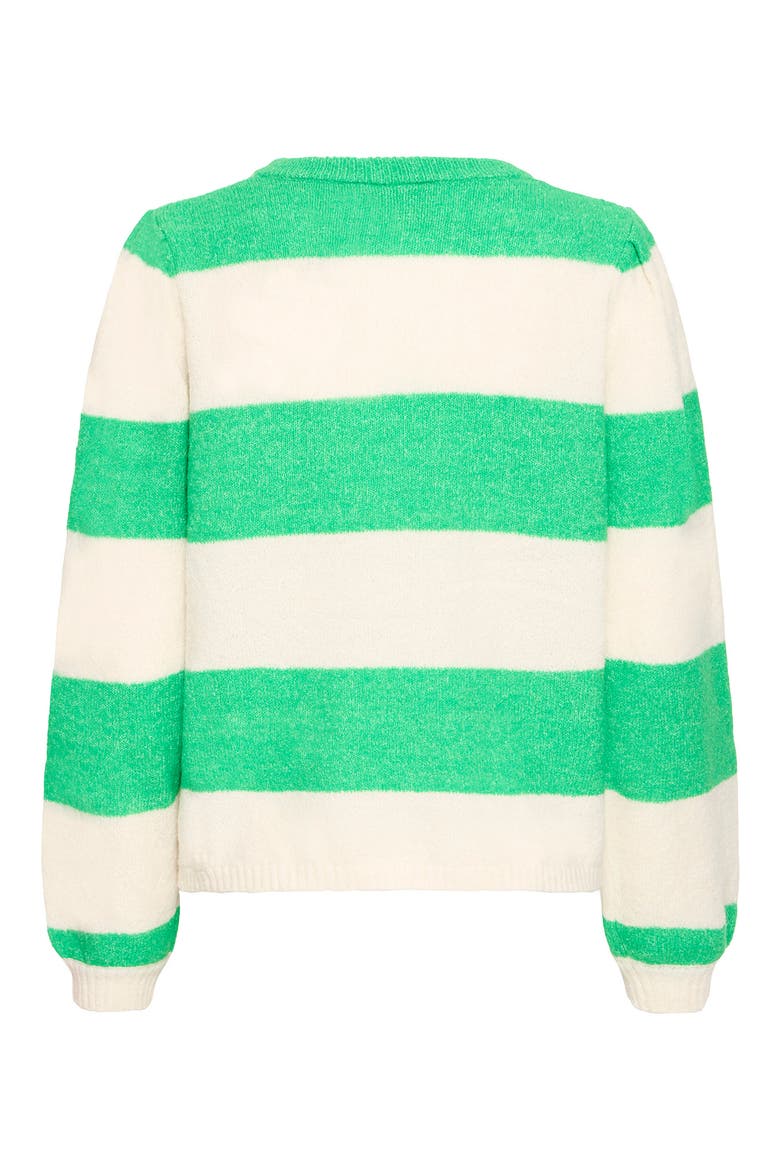 Ihdusty Stripe Sweater, Alternate, color, KELLEY GREEN BIRCH STRIPE