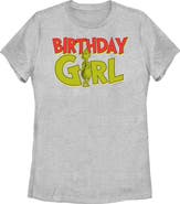 The Grinch Women's The Grinch Grinch Birthday Girl Graphic T-Shirt