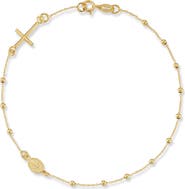 Ember Fine Jewelry 14K Gold Rosary Bracelet