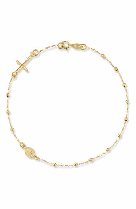 Ember Fine Jewelry 14K Gold Rosary Bracelet