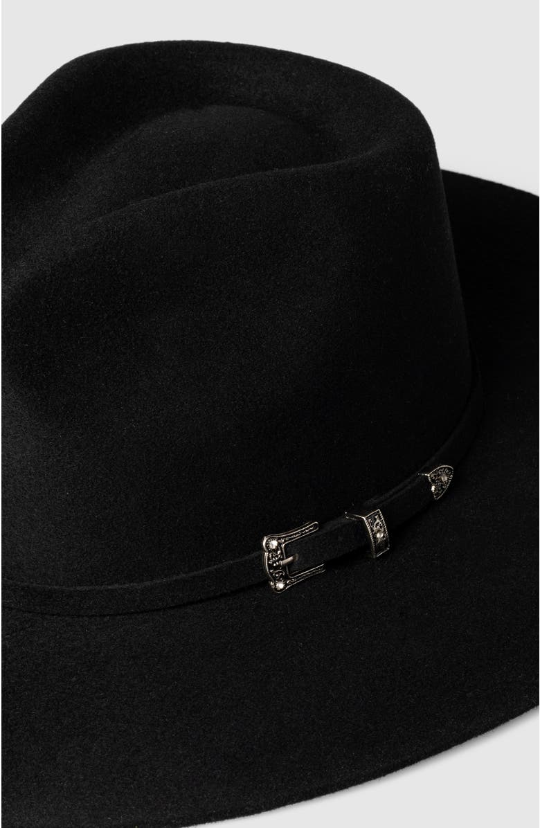 Manela The Legend Premier Cowboy Hat, Alternate, color, Black