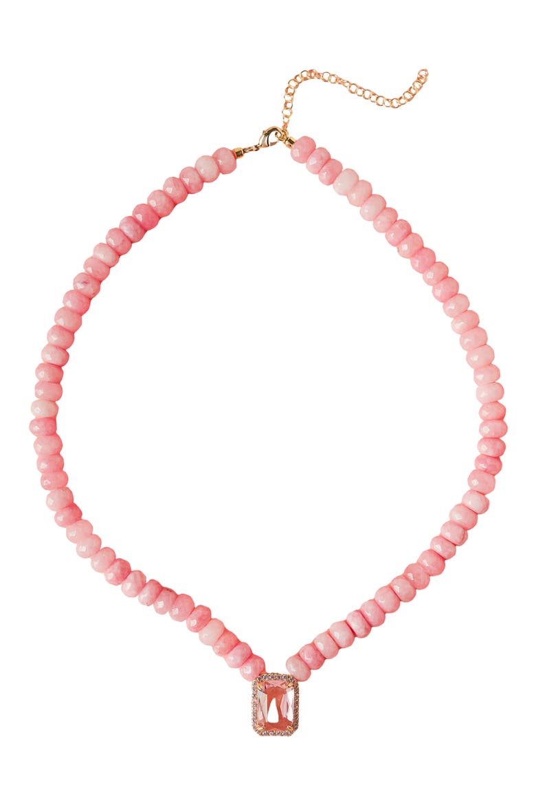 Ellie Necklace, Main, color, PINK