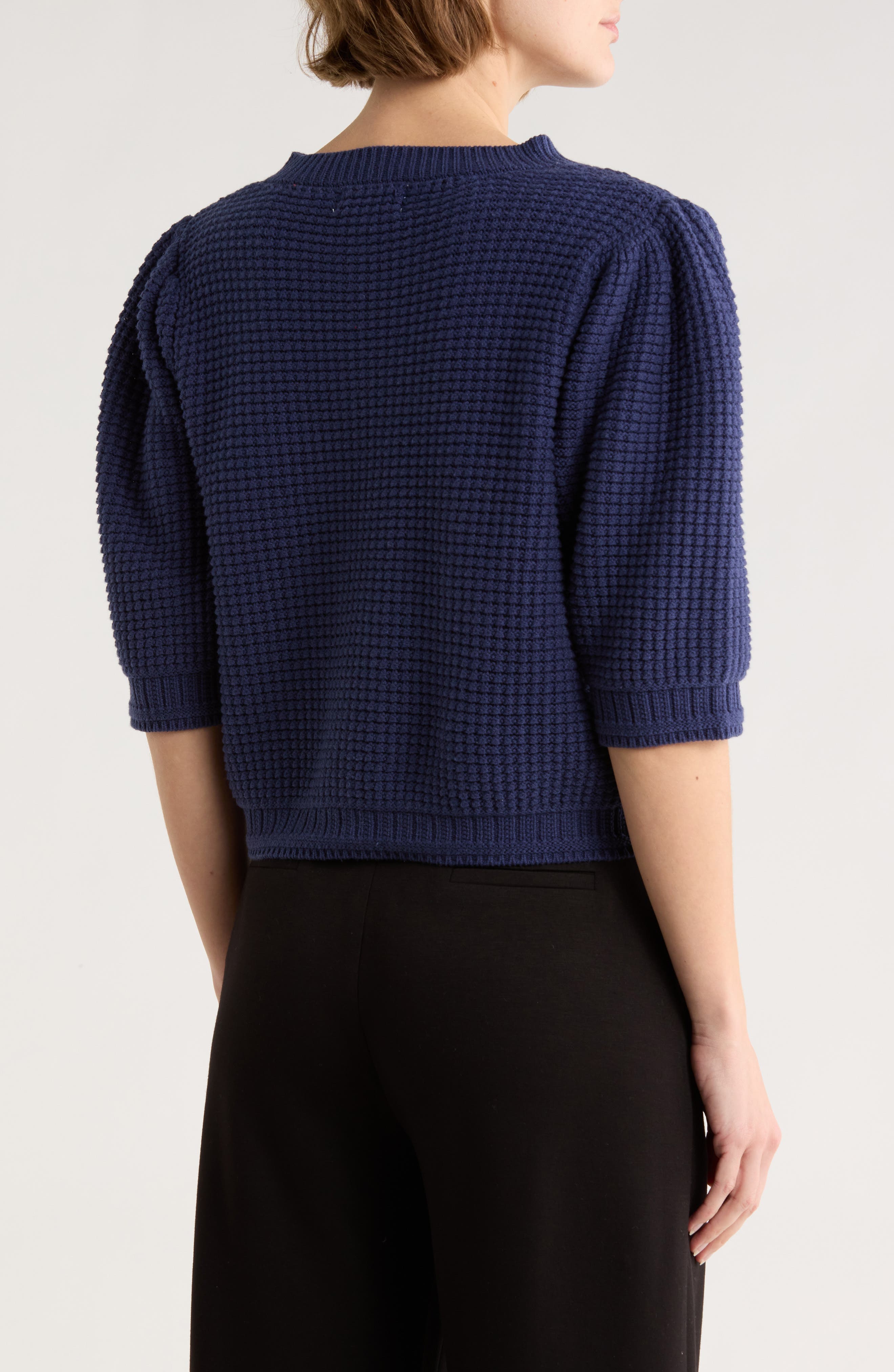 Elbow Length Sleeve Cardigan - image 4