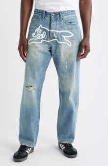 ICECREAM Slate Vanilla Fit Straight Leg Jeans
