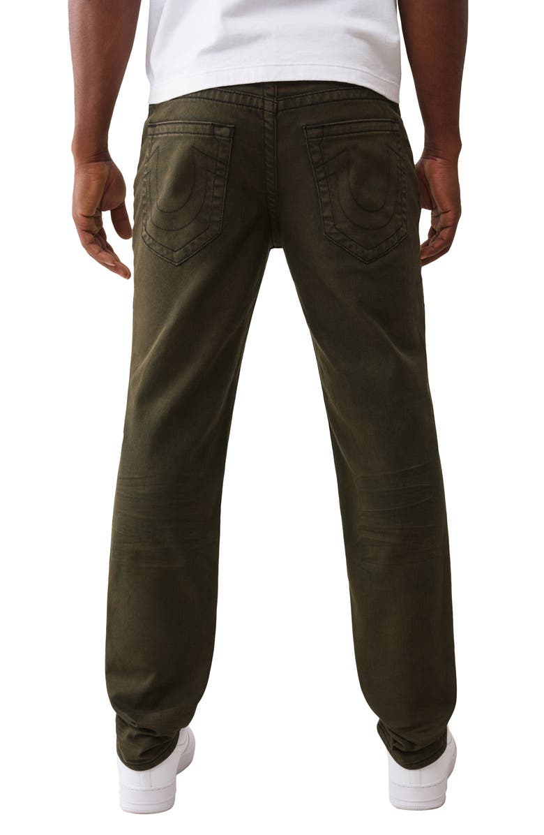 True Religion Rocco Slim Fit Jeans, Alternate, color, Charlatans Green Wash