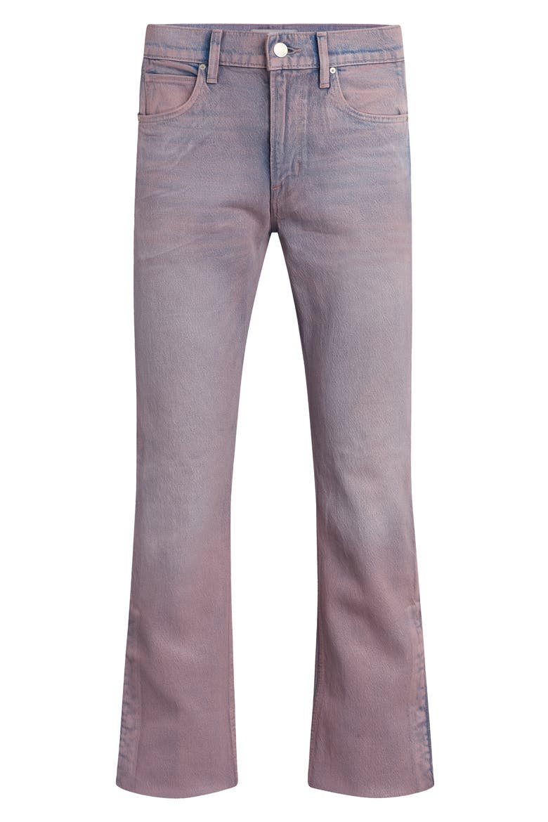 Walker Track Flare Jeans, Alternate, color, COATED ROSE