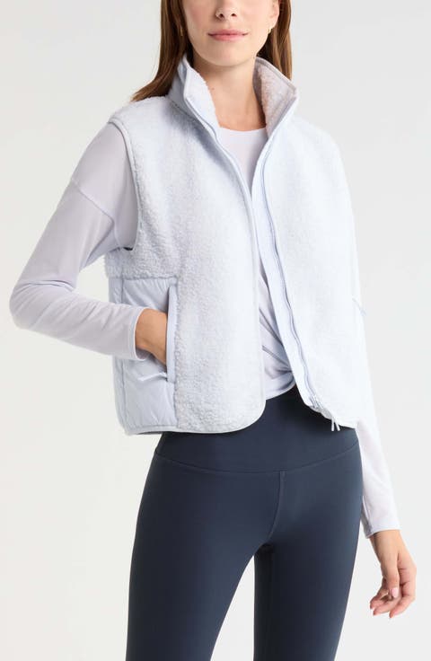 Summit Faux Shearling Hybrid Vest