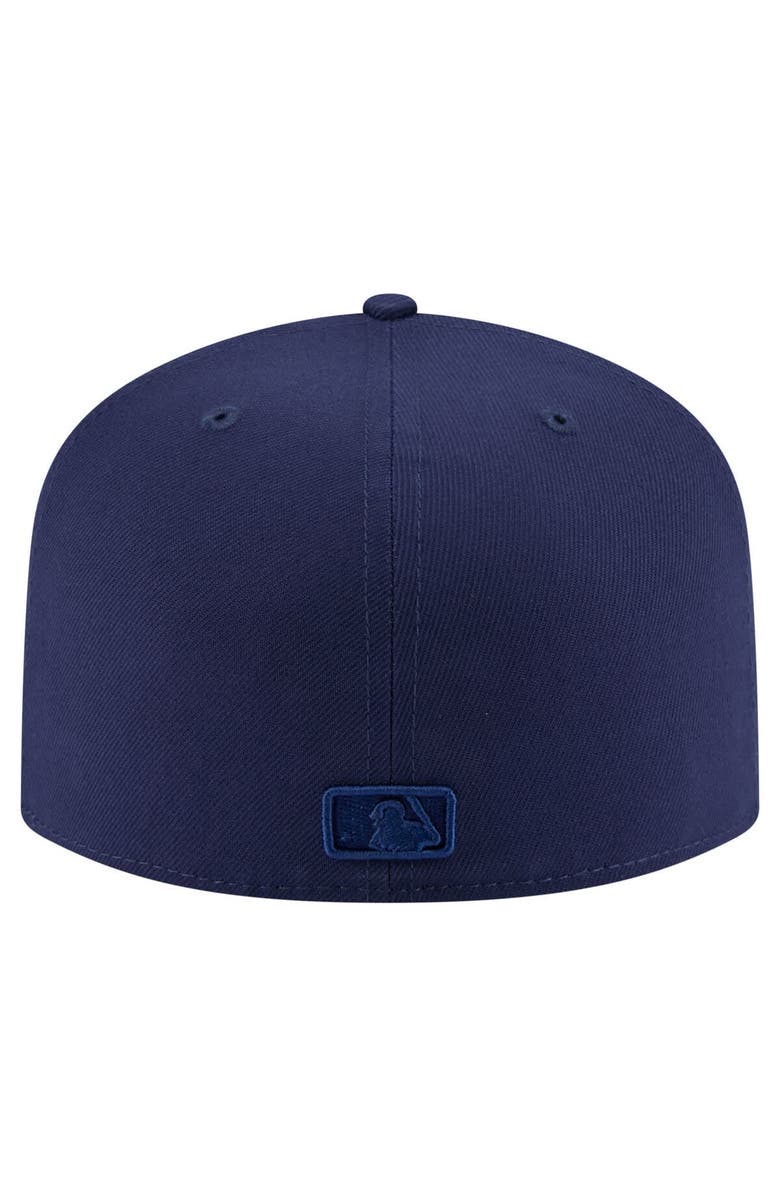 New Era Men's New Era Navy Seattle Mariners Color Pack A-Frame 59FIFTY Fitted Hat, Alternate, color, 