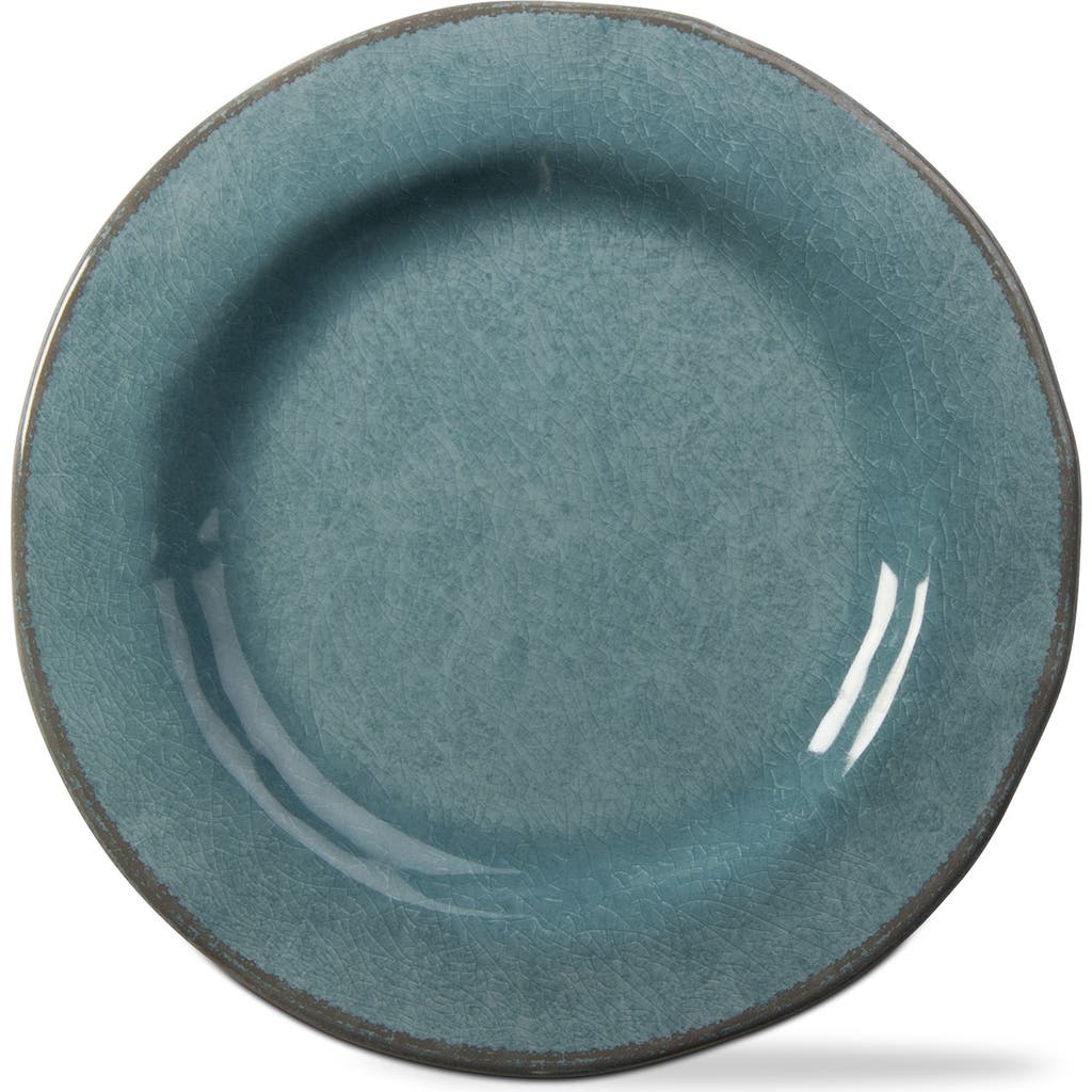 Tag Aqua Blue Melamine Salad Plates Set Of Four For Spring In Blue