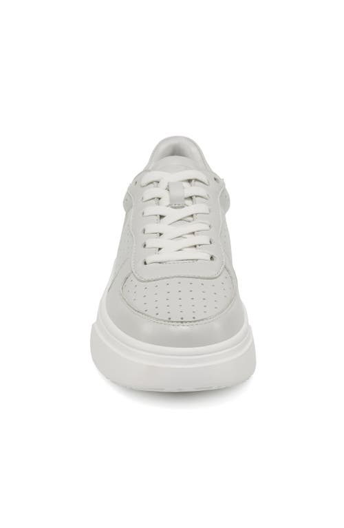 Jslides Footwear Felix Platform Sneaker In White