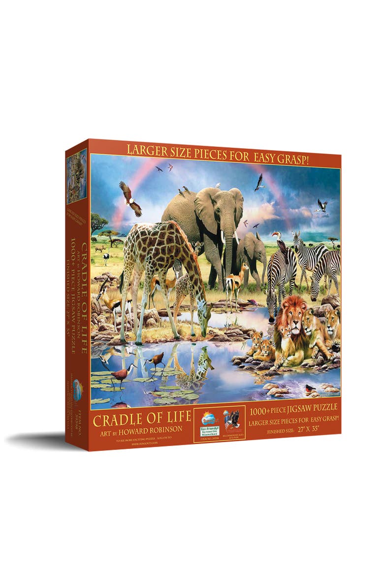 Cradle of Life 1000 piece Jigsaw Puzzle for Adults Large Pieces, Main, color, Multicolor