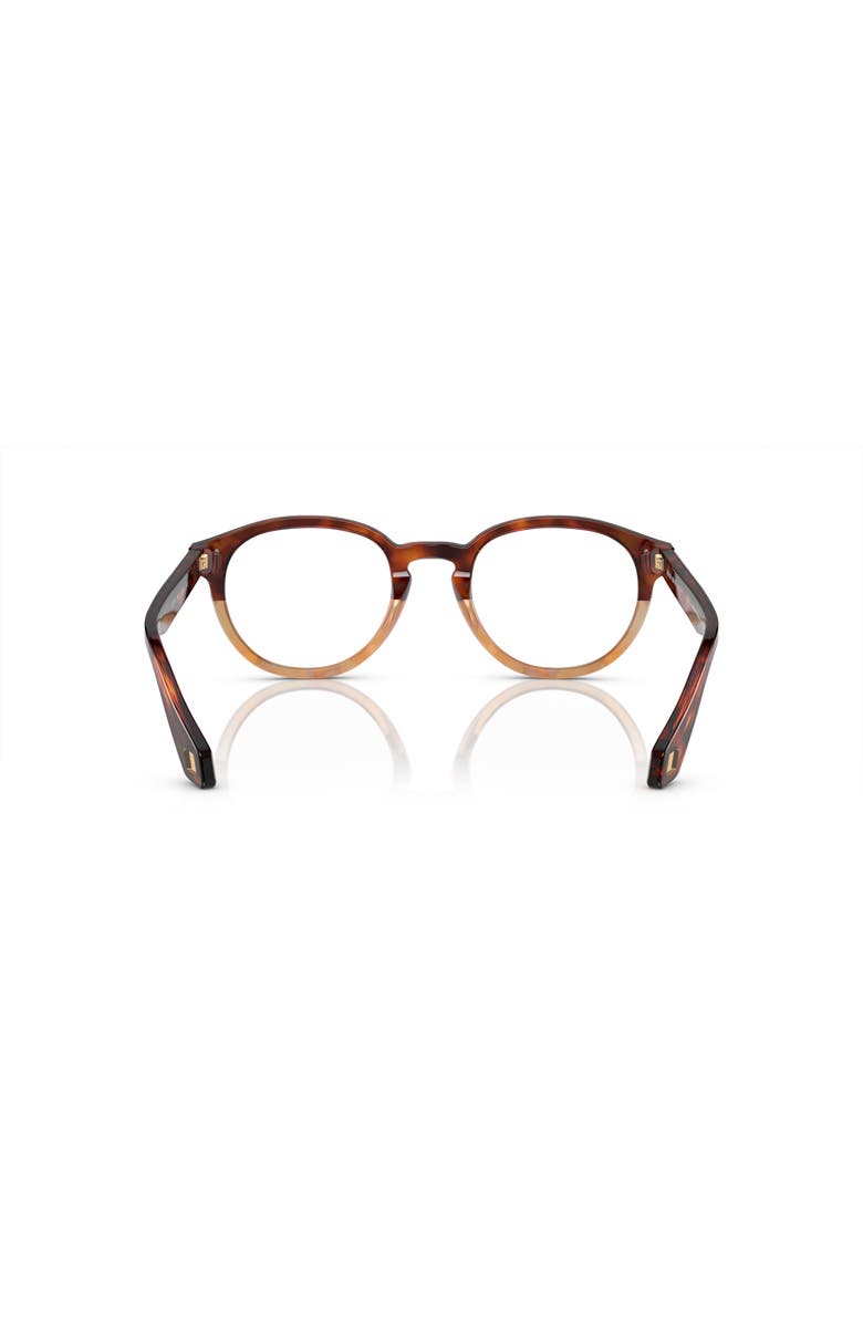 Giorgio Armani 50mm Phantos optical glasses, Alternate, color, Brown