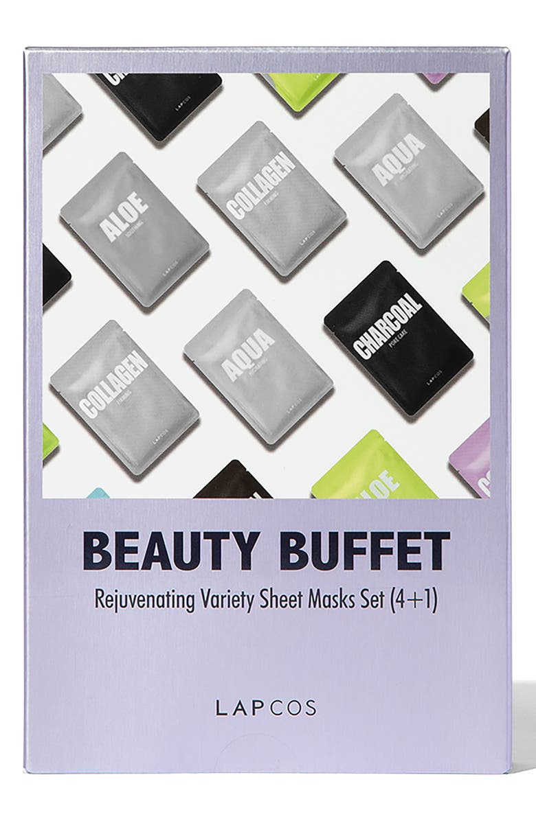 LAPCOS Rejuvenating Variety Sheet Mask Set, Main, color, Multi
