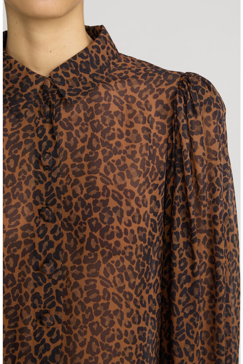 The Prairie Silk Shirt, Alternate, color, LIGHT LEOPARD MULTI