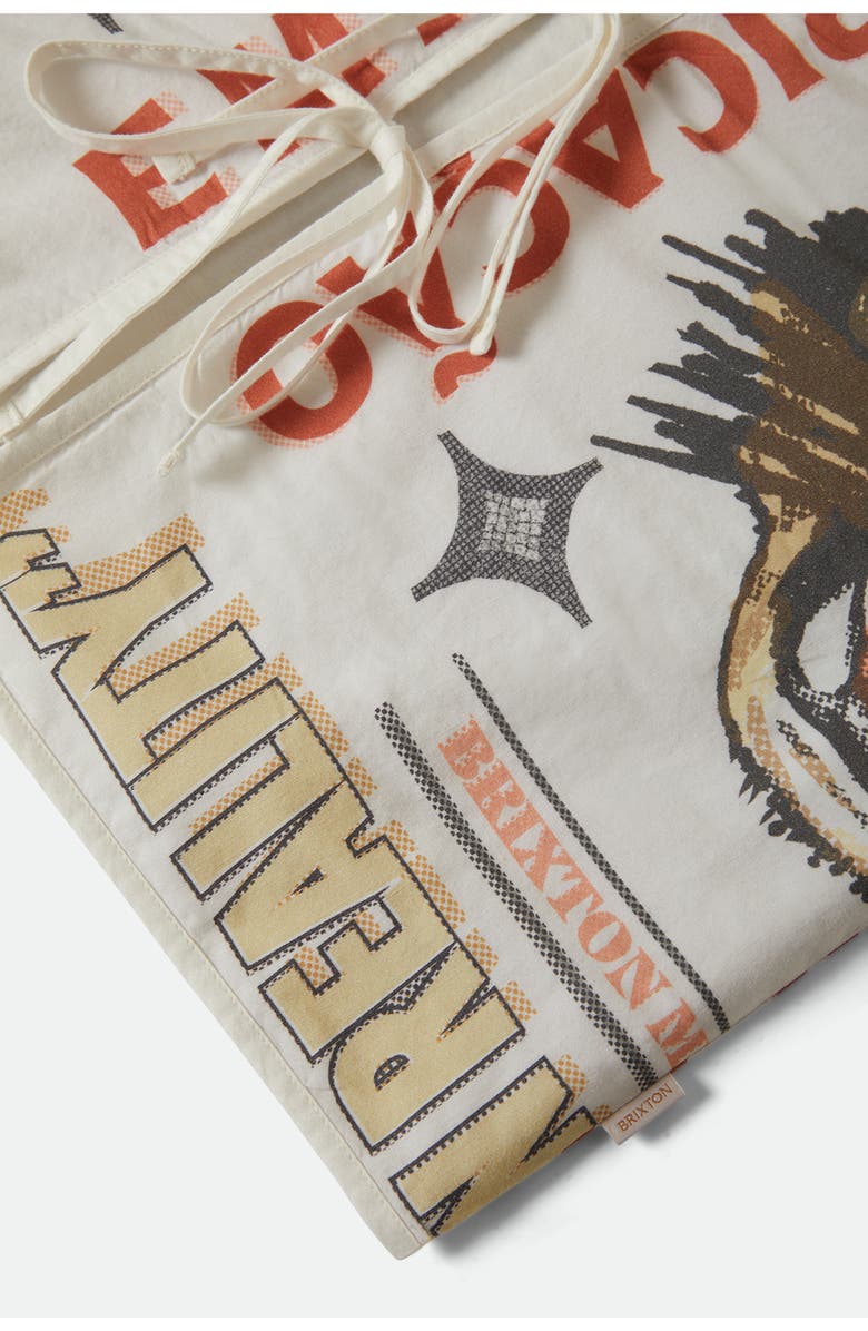 Brixton The Luna Cotton Blend Graphic Vest, Alternate, color, Lost In Reality Print