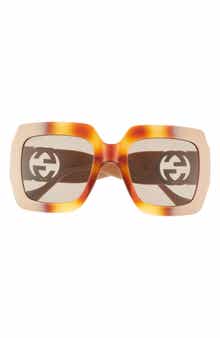 54mm Square Sunglasses