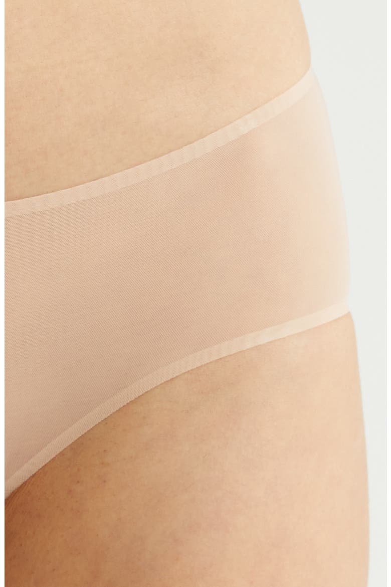 Chic Mesh Bikini, Alternate, color, BEIGE