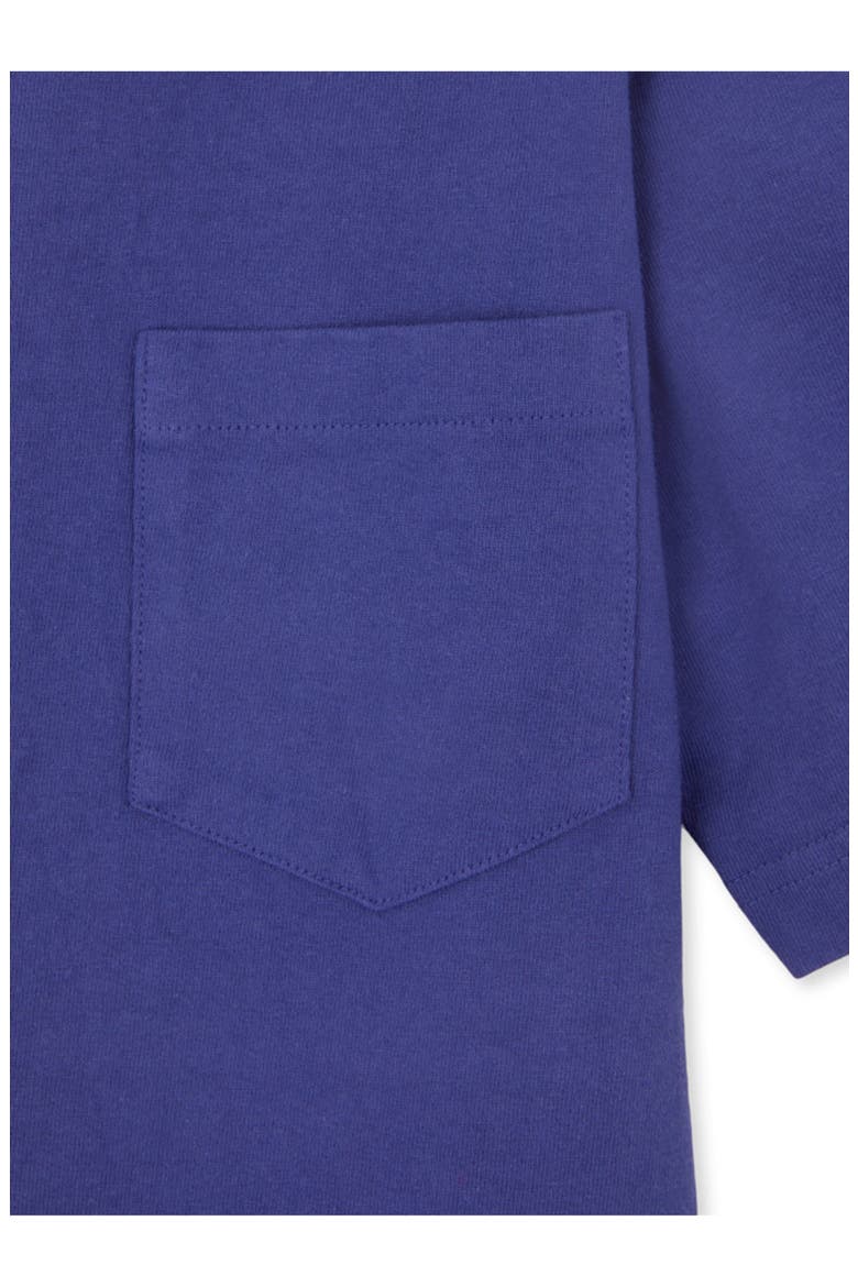 Tubejp Cotton Chest Pocket T-Shirt, Alternate, color, INDACO