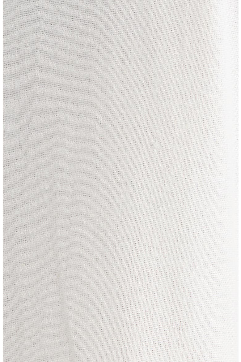 Alisa Linen Blend Wide Leg Pants, Alternate, color, WHITE