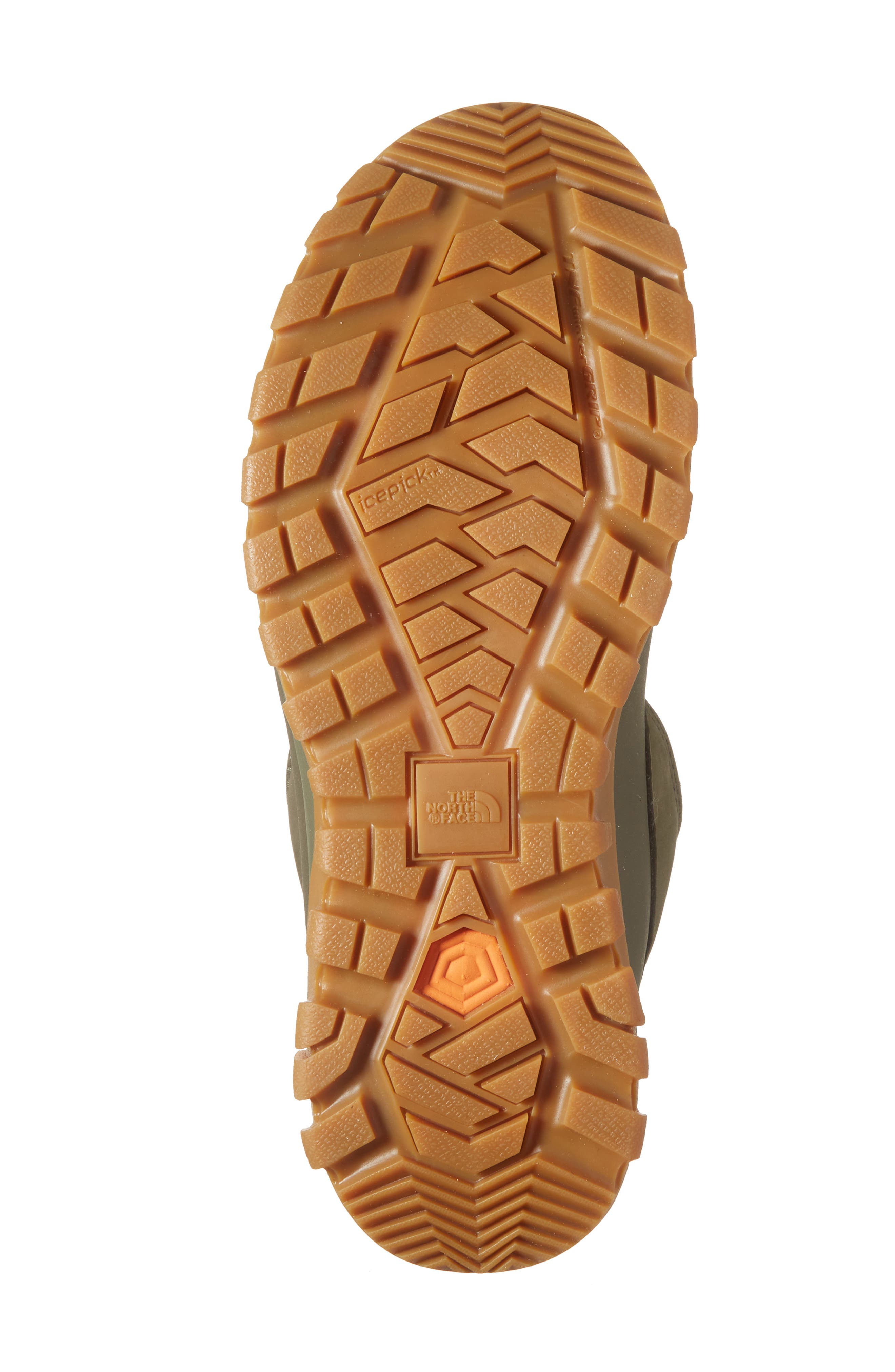 The North Face Yukiona Waterproof Winter Boot, Alternate, color, New Taupe Green/ White