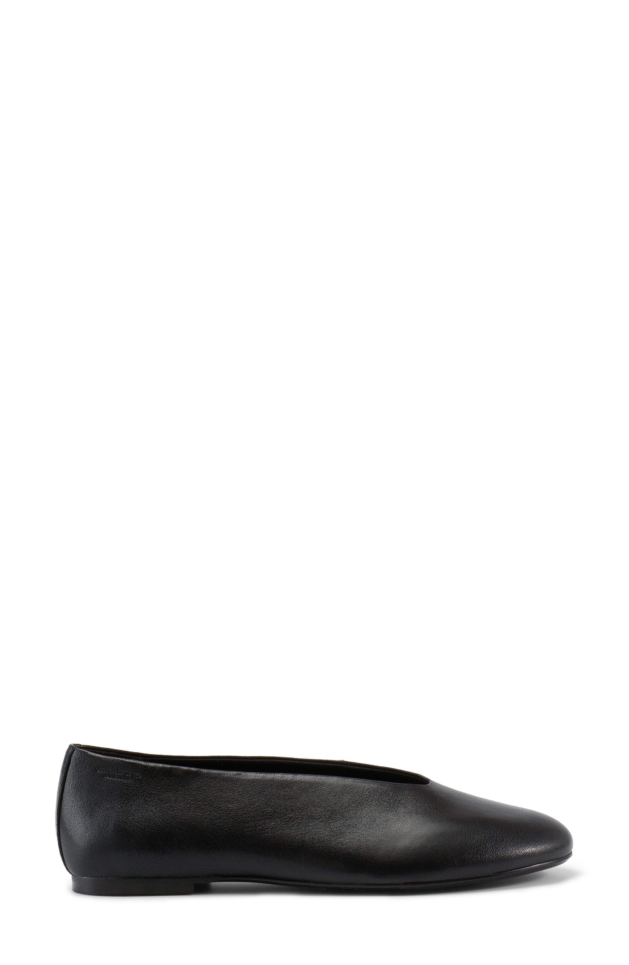 Vagabond Shoemakers Aleya Ballet Flat, Alternate, color, Black