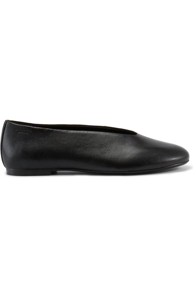 Vagabond Shoemakers Aleya Ballet Flat, Alternate, color, Black