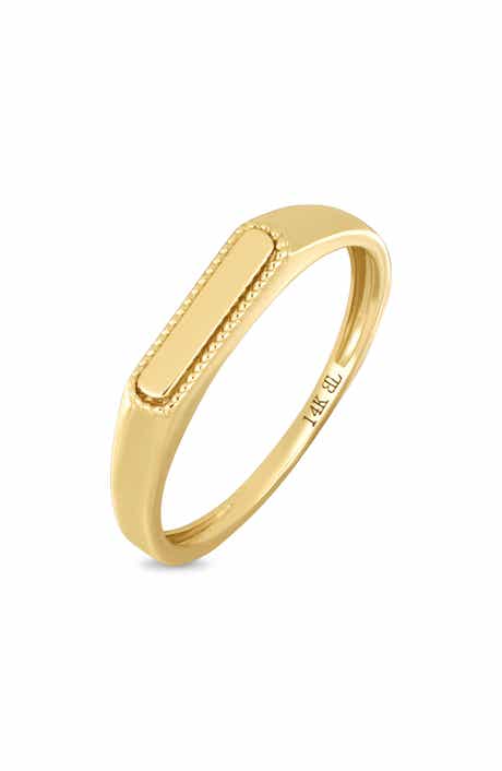 14k Gold Stackable Ring