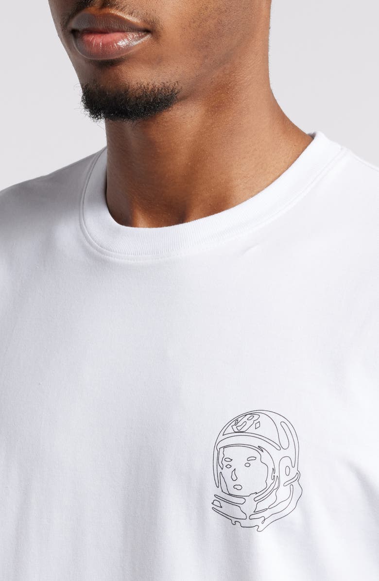 Billionaire Boys Club Linework Graphic T-Shirt, Alternate, color, White