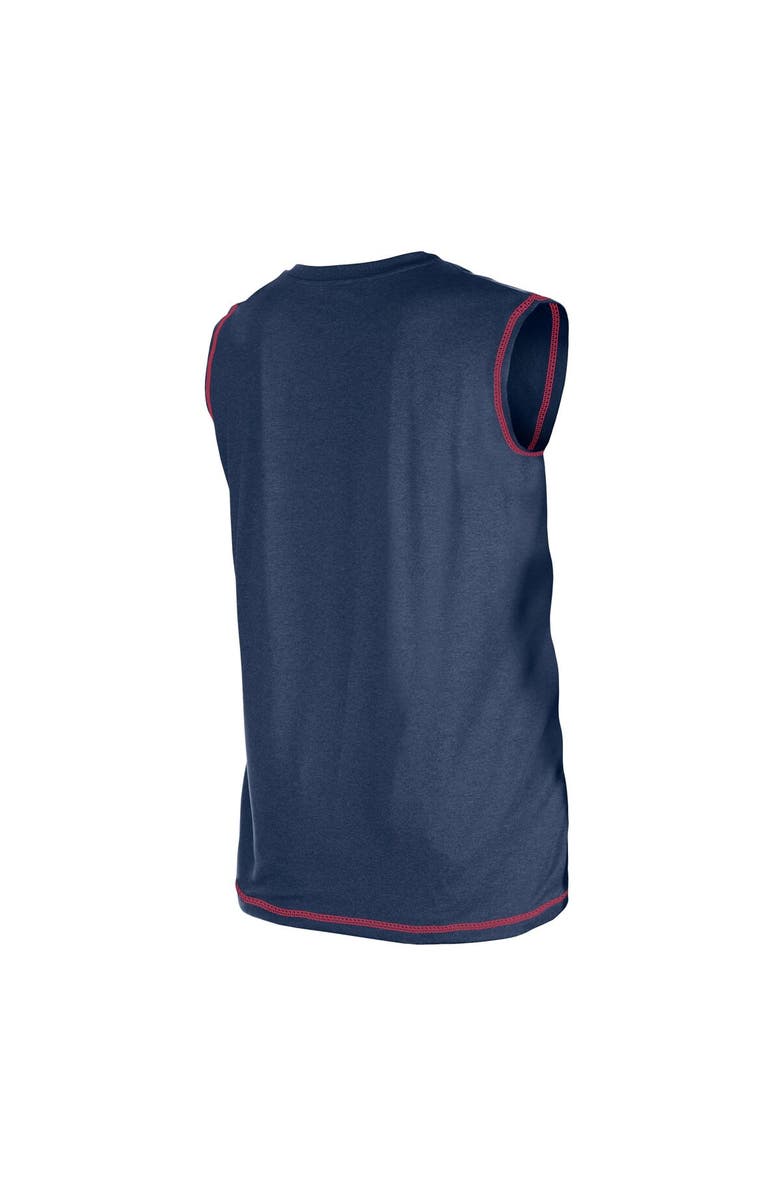 New Era Men's New Era Navy New England Patriots Tank Top, Alternate, color, 