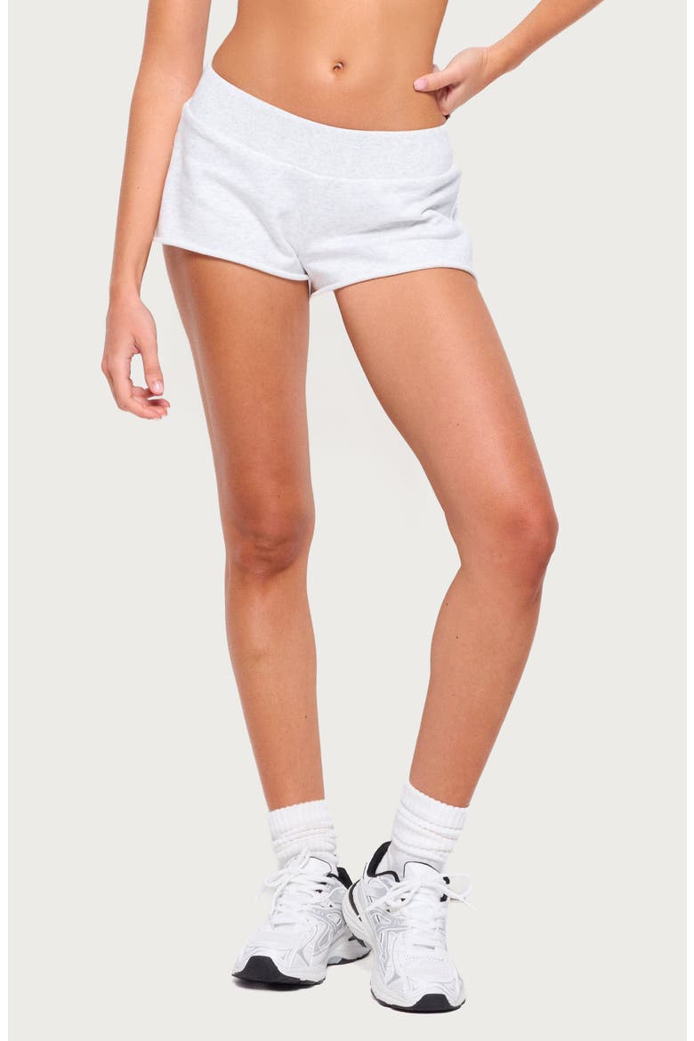 Hennie Sweat Shorts, Main, color, LIGHT-GRAY-MELANGE