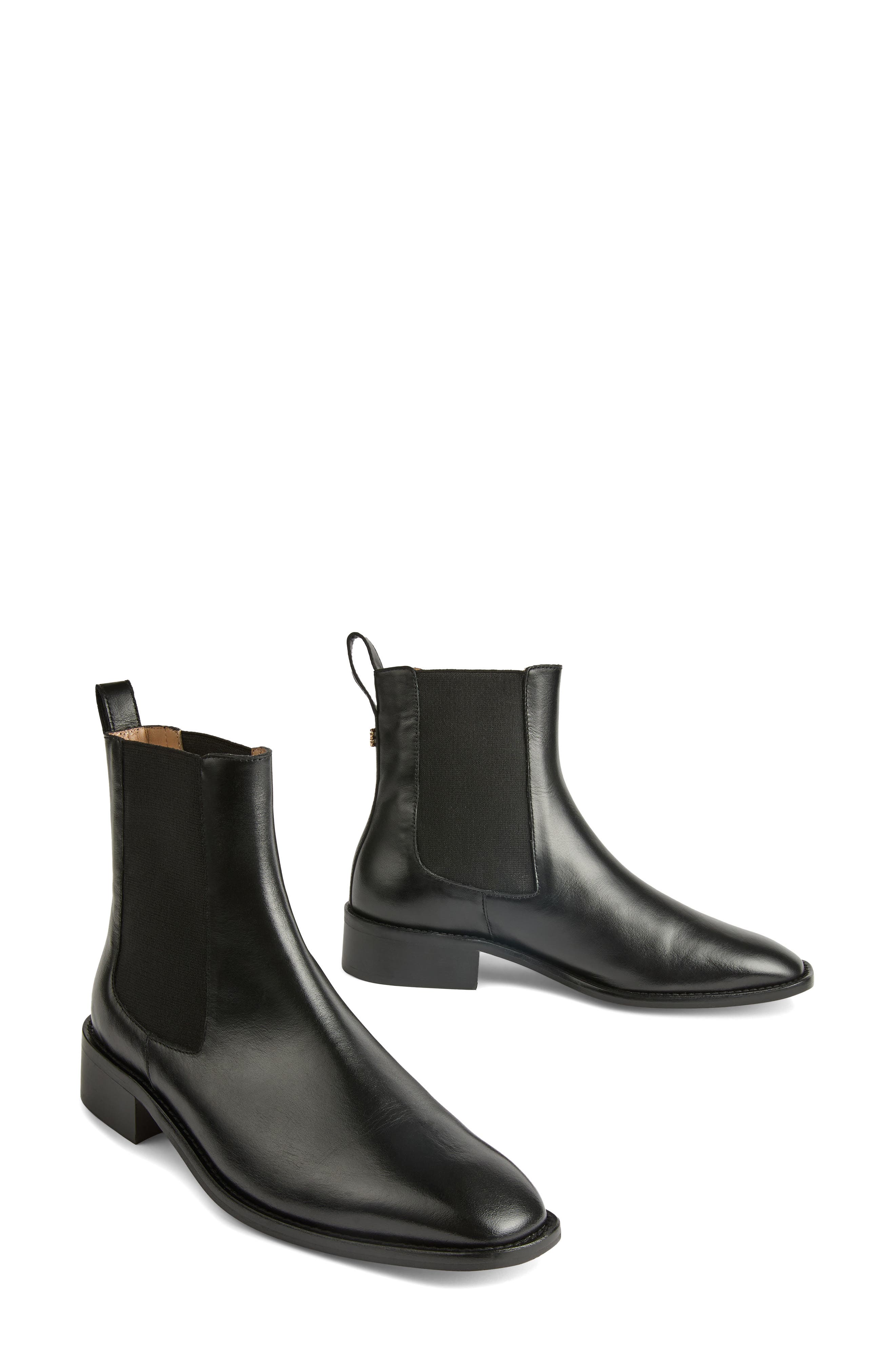 LK Bennett Hattie Chelsea Bootie, Alternate, color, Black