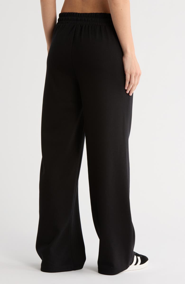 YOGALICIOUS Daya Wide Leg Scuba Pants, Alternate, color, 