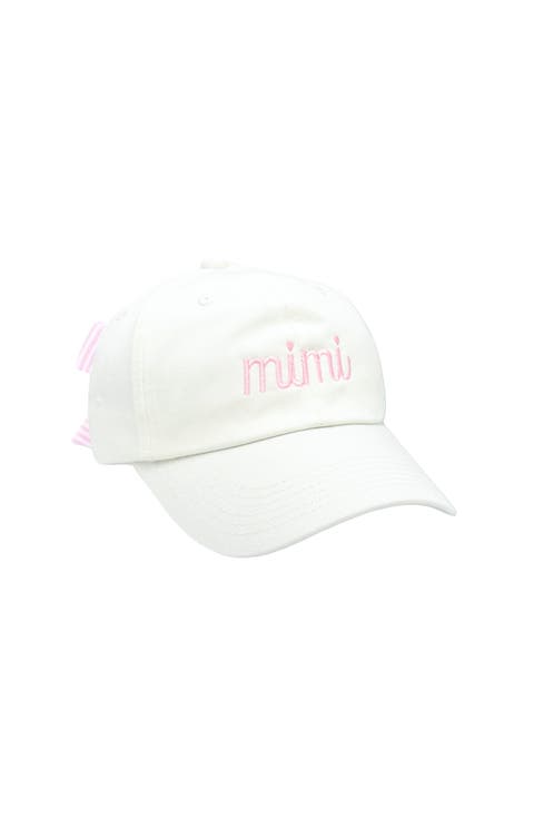 Mimi Adult Bow Baseball Hat