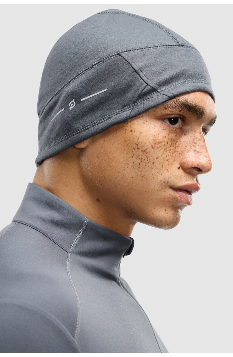 Peloton Merino Run Beanie, Alternate, color, Dark Grey