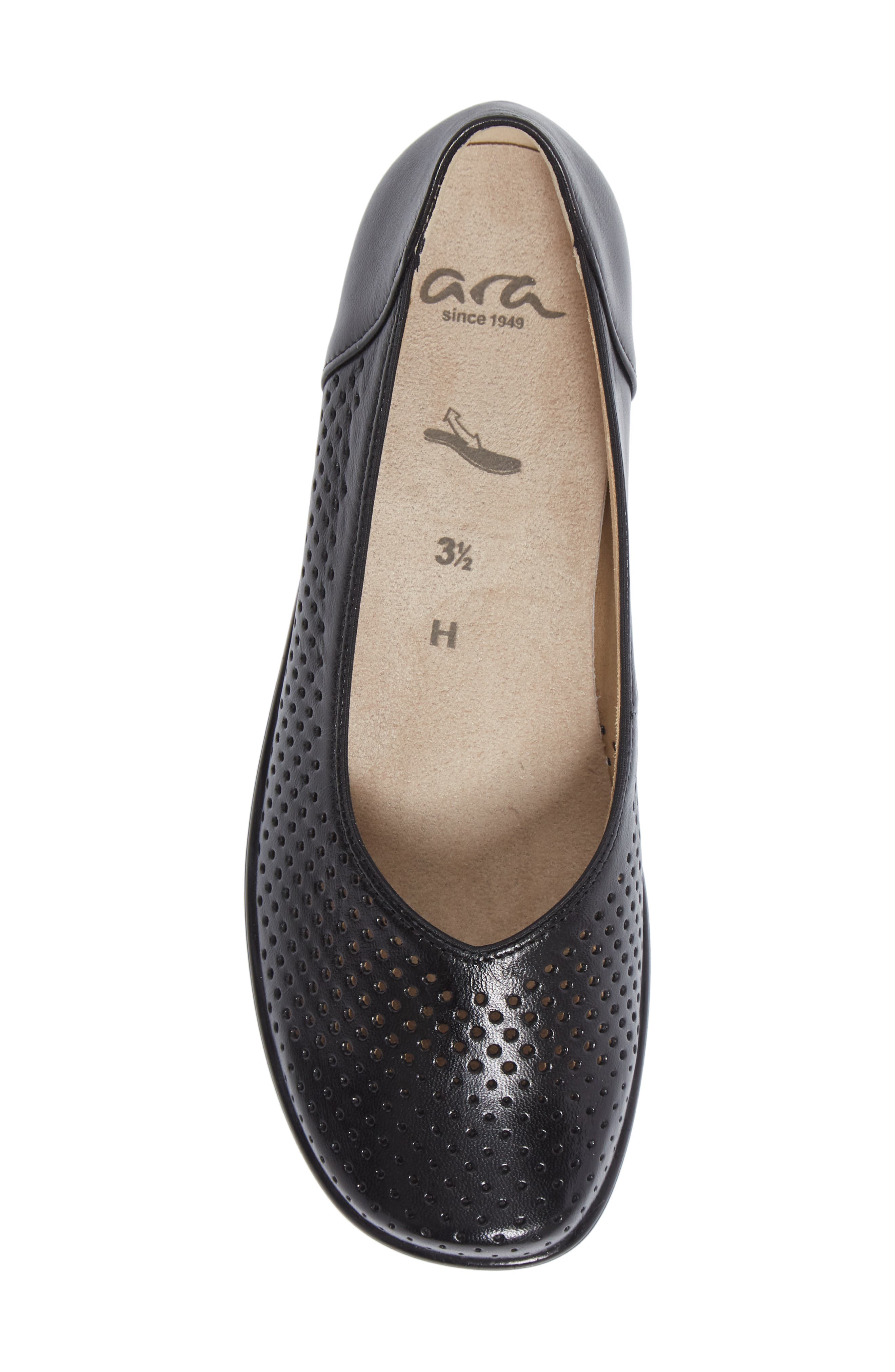 ara Avril Perforated Flat, Alternate, color, 