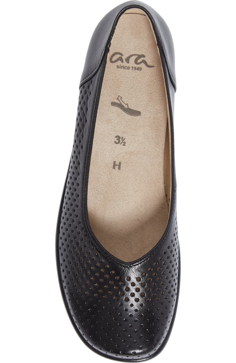 ara Avril Perforated Flat, Alternate, color,