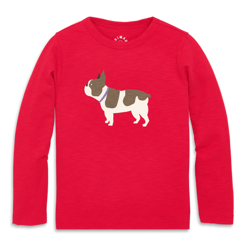 Long Sleeve Frenchie Tee