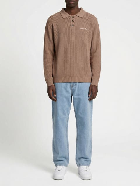 Lando Oversized Polo Collar Sweater