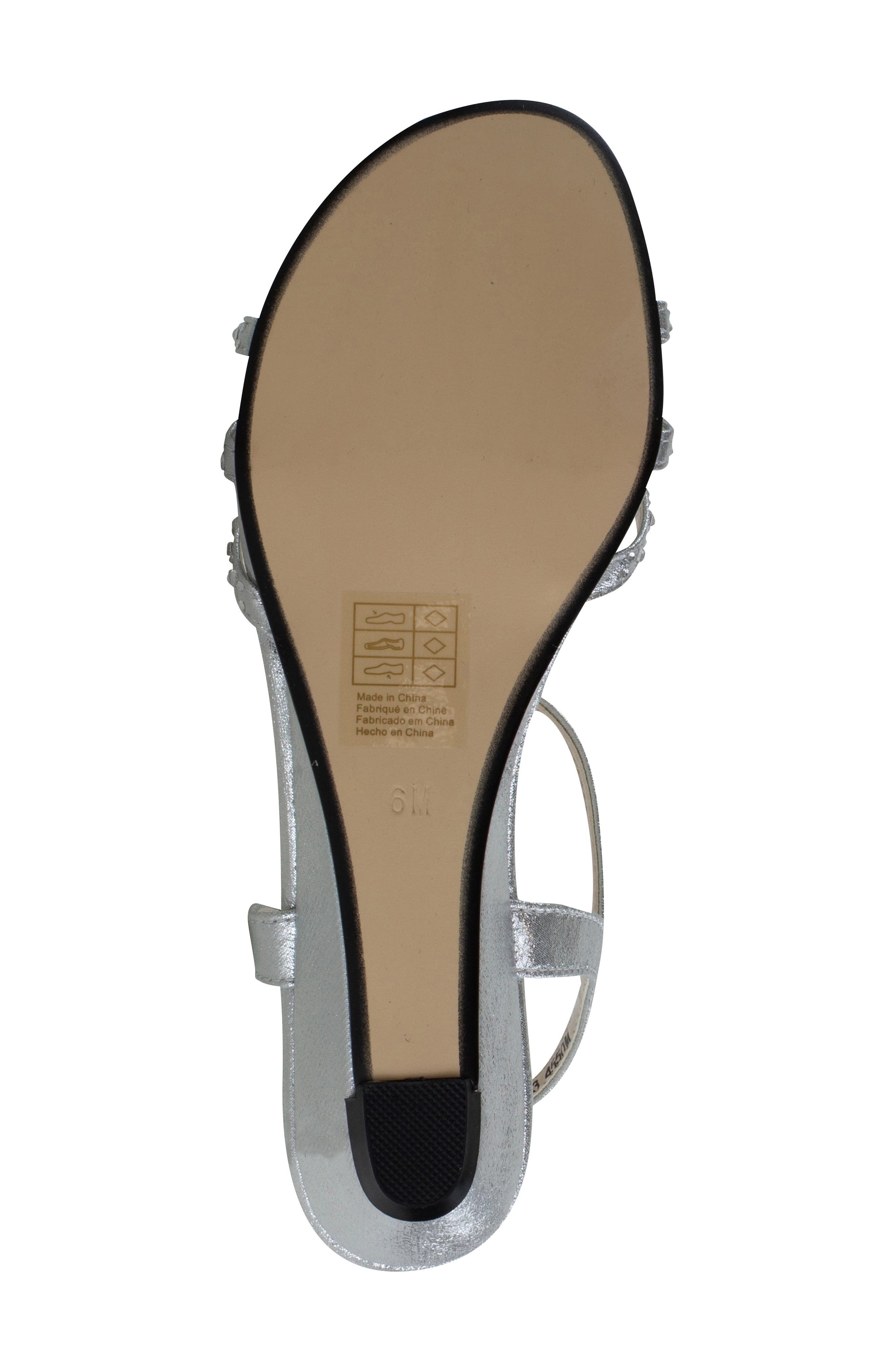 Touch Ups Hailey Strappy Wedge Sandal, Alternate, color, 