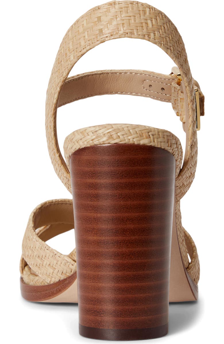Ralph Lauren Emeryn Sandal, Alternate, color, Natural
