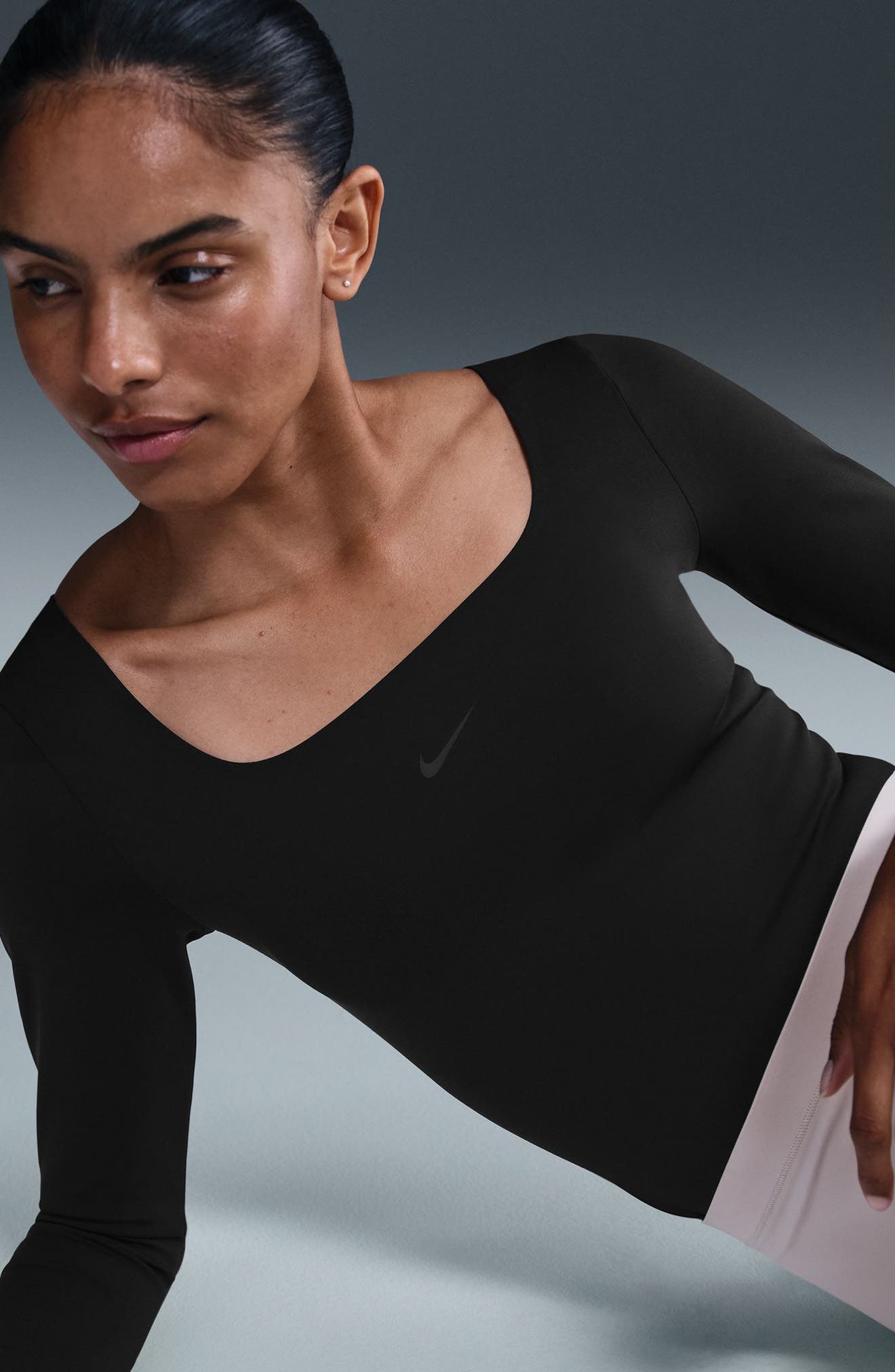 long sleeve nike bodysuit