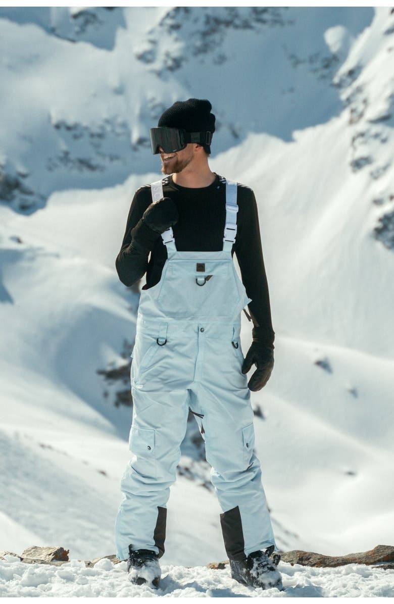 OOSC Yeh Man Bib Pant Ice - Blue, Alternate, color, Ice Blue