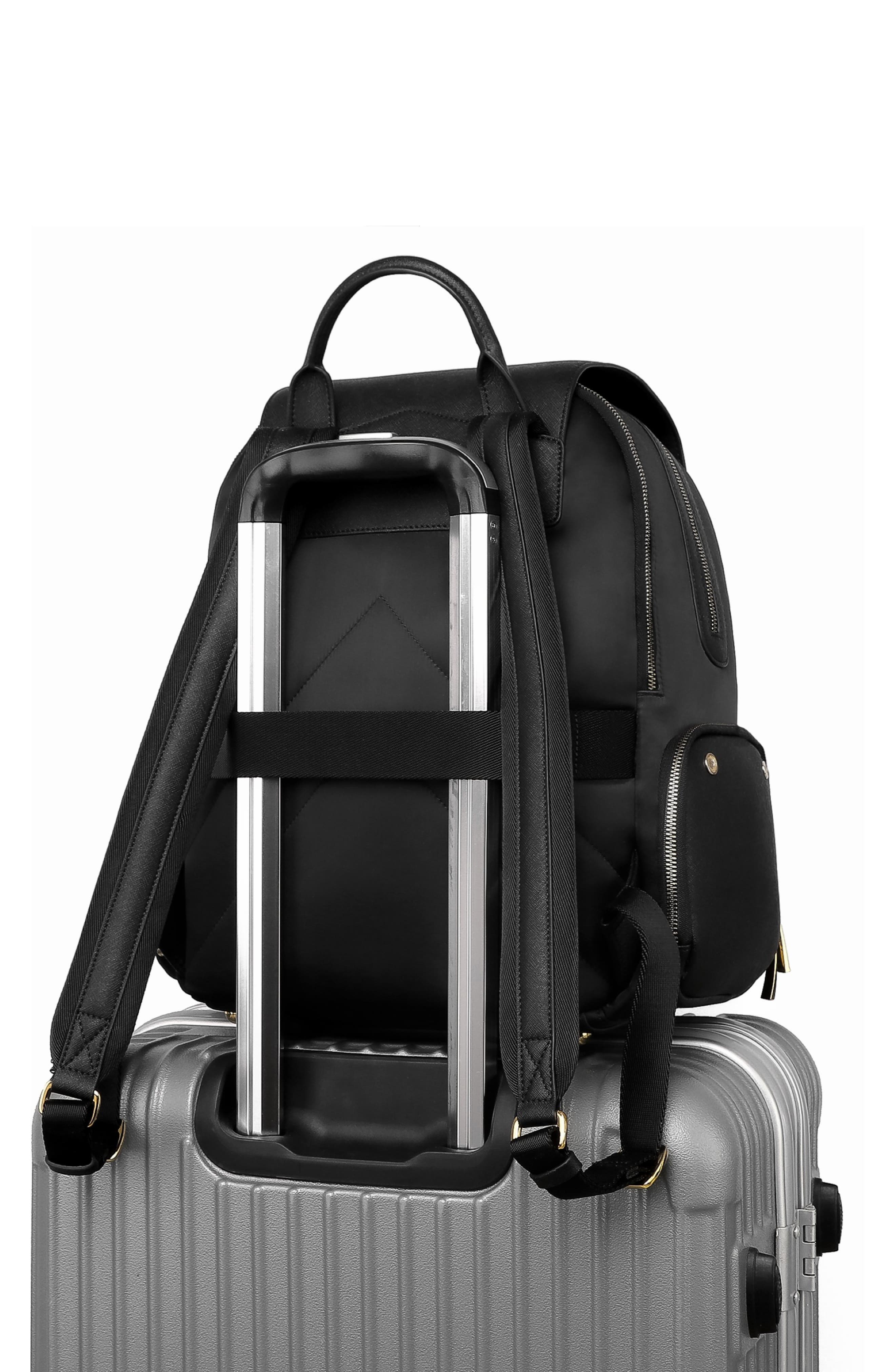 Lux and Nyx Zoe 13-inch Laptop Backpack For Women, Alternate, color, Black